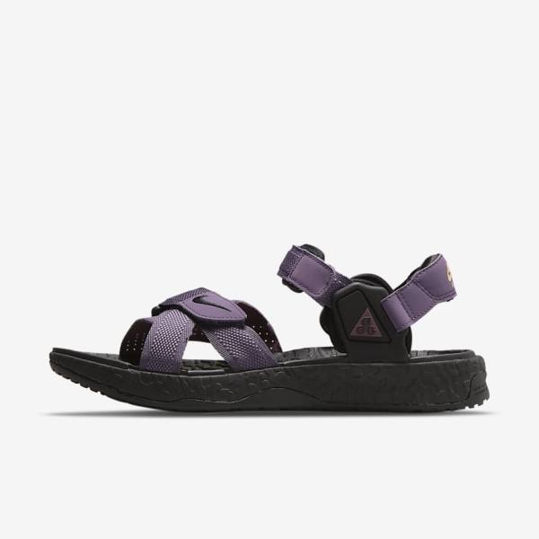 Nike ACG Air Deschutz Sandalen Damen Schwarz | NK034WAM