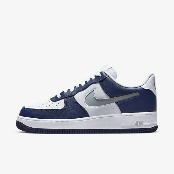 Nike Air Force 1 07 LV8 Sneakers Herren Navy | NK701EHR