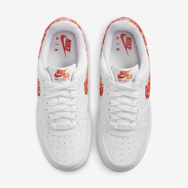 Nike Air Force 1 07 Sneakers Damen Orange | NK765HGA