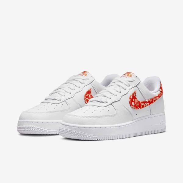 Nike Air Force 1 07 Sneakers Damen Orange | NK765HGA