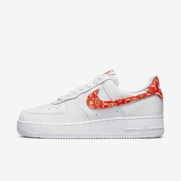 Nike Air Force 1 07 Sneakers Damen Orange | NK765HGA