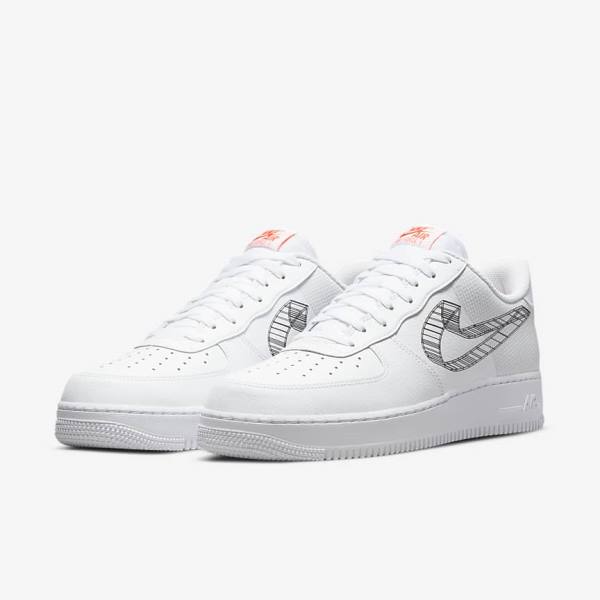 Nike Air Force 1 07 Sneakers Herren Orange | NK295EBD