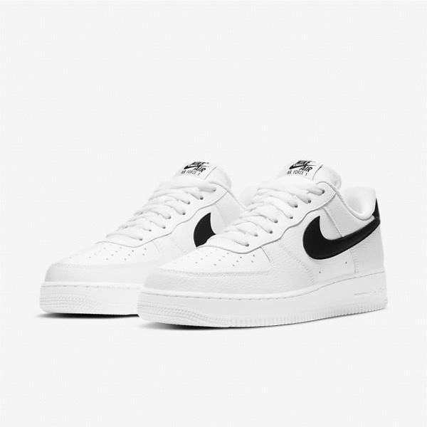 Nike Air Force 1 07 Sneakers Herren Weiß Schwarz | NK087HXJ