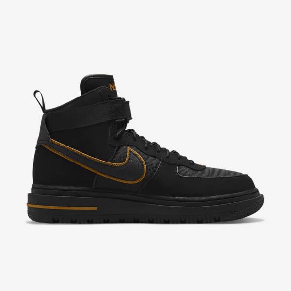 Nike Air Force 1 Boot Sneakers Herren Gold | NK216MSE