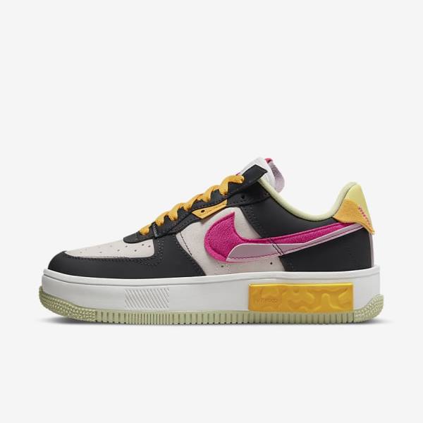 Nike Air Force 1 Fontanka Sneakers Damen Weiß Lila Rosa | NK145DMB