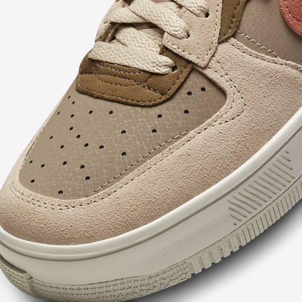 Nike Air Force 1 Fontanka Sneakers Damen Khaki | NK540SDH