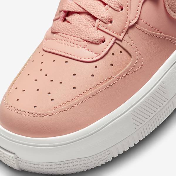 Nike Air Force 1 Fontanka Sneakers Damen Weiß Rot Rosa Hell | NK914HZV