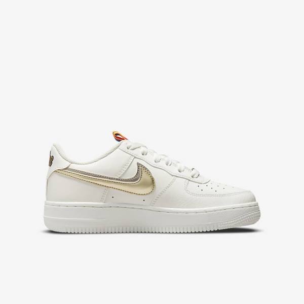 Nike Air Force 1 LV8 Older Sneakers Kinder Metal | NK358XGQ