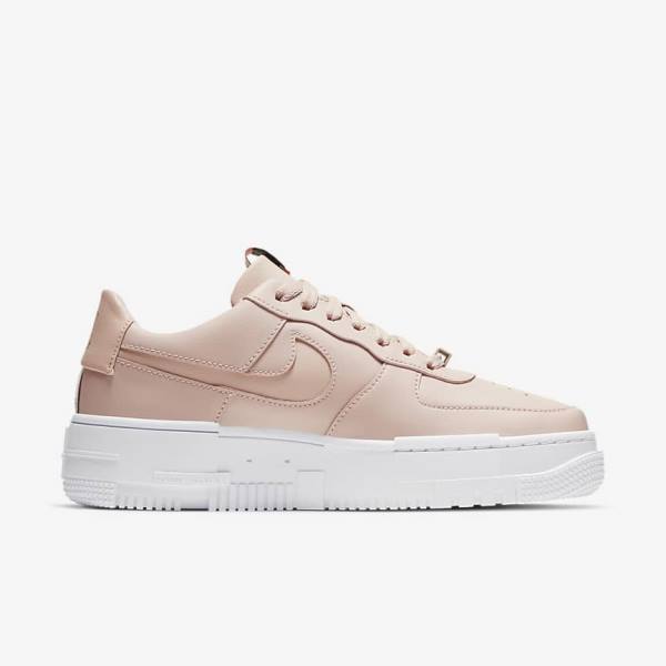 Nike Air Force 1 Pixel Sneakers Damen Beige | NK197ONW