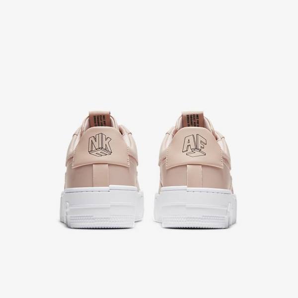 Nike Air Force 1 Pixel Sneakers Damen Beige | NK197ONW