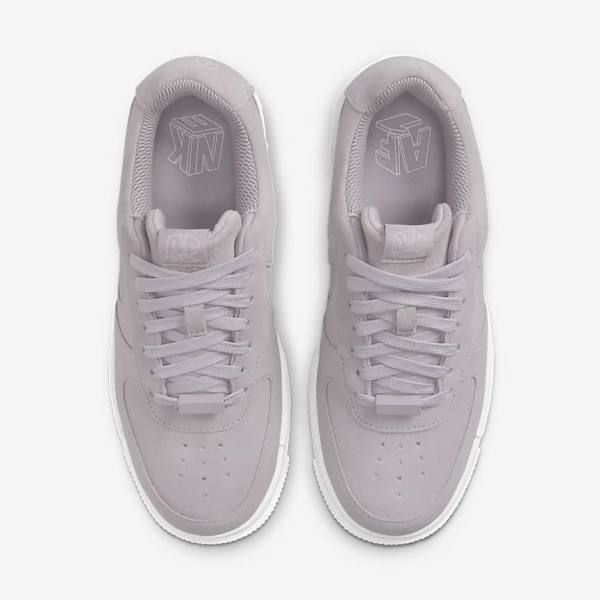 Nike Air Force 1 Pixel Sneakers Damen Grau Weiß Grau | NK723JGA