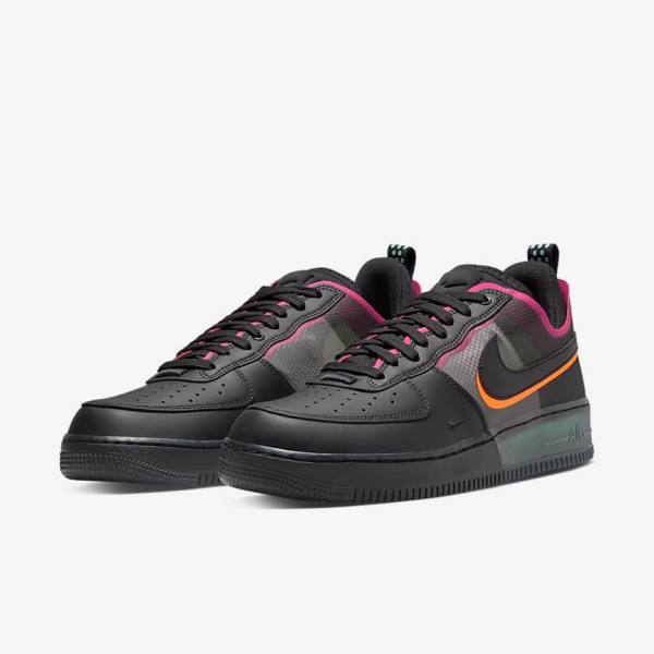 Nike Air Force 1 React Sneakers Herren Orange | NK234NLK