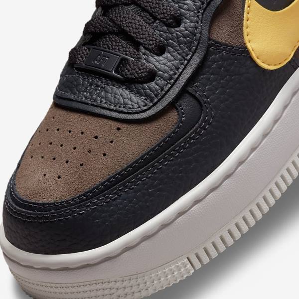 Nike Air Force 1 Shadow Sneakers Damen Gold | NK729RUH