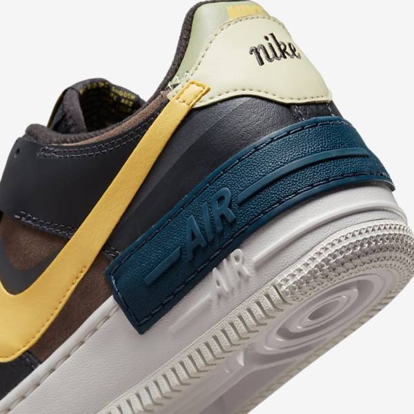 Nike Air Force 1 Shadow Sneakers Damen Gold | NK729RUH