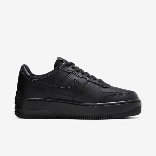 Nike Air Force 1 Shadow Sneakers Damen Schwarz | NK415RZY