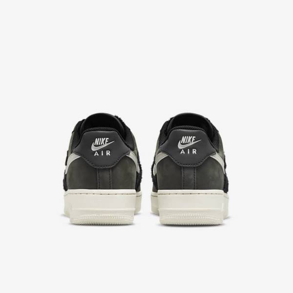 Nike Air Force 1 Sneakers Damen Schwarz Hellbeige | NK139VMO