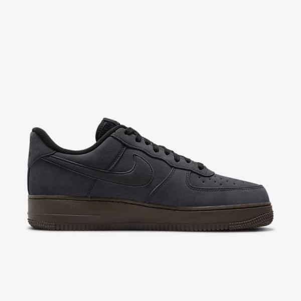 Nike Air Force 1 Sneakers Herren Weiß Dunkelschokolade | NK357LKG