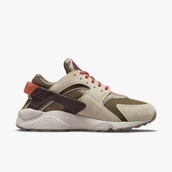 Nike Air Huarache SP Sneakers Damen Khaki | NK195PGA