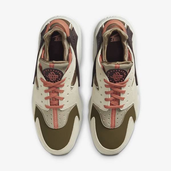 Nike Air Huarache SP Sneakers Damen Khaki | NK195PGA