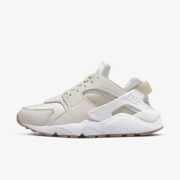 Nike Air Huarache Sneakers Damen Khaki | NK012OWG