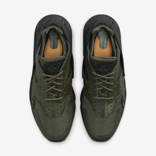 Nike Air Huarache Sneakers Herren Khaki Gold Khaki | NK835USY