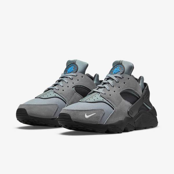 Nike Air Huarache Sneakers Herren Metal | NK356GRE