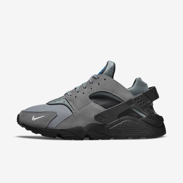 Nike Air Huarache Sneakers Herren Metal | NK356GRE