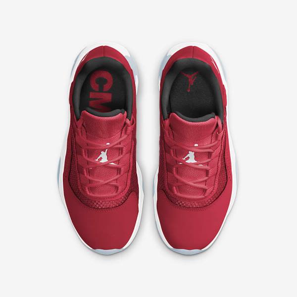 Nike Air Jordan 11 CMFT Low Older Sneakers Kinder Rot Schwarz Weiß | NK364HFN
