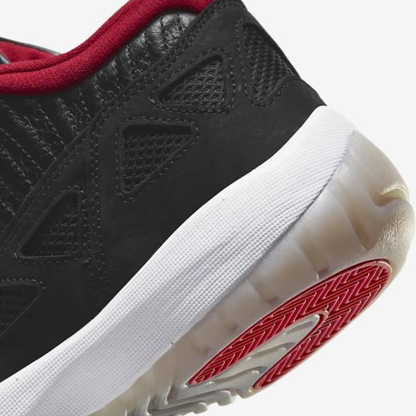 Nike Air Jordan 11 Retro Low IE Sneakers Herren Schwarz Mehrfarbig Rot | NK483MEJ