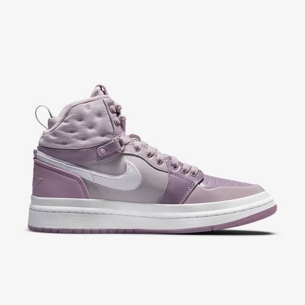 Nike Air Jordan 1 Acclimate Jordan Schuhe Damen Lila Grau Weiß | NK820ZMS