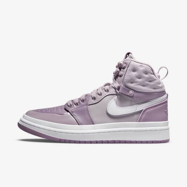 Nike Air Jordan 1 Acclimate Jordan Schuhe Damen Lila Grau Weiß | NK820ZMS