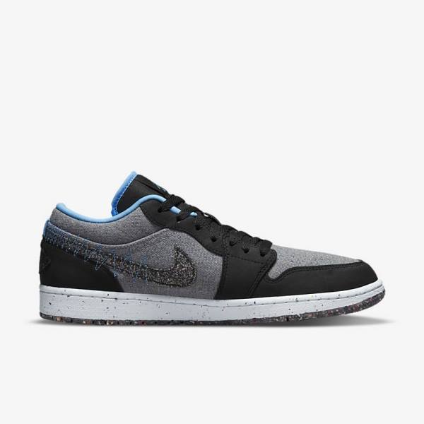 Nike Air Jordan 1 Low SE Sneakers Herren Grau Schwarz Blau | NK965TWD