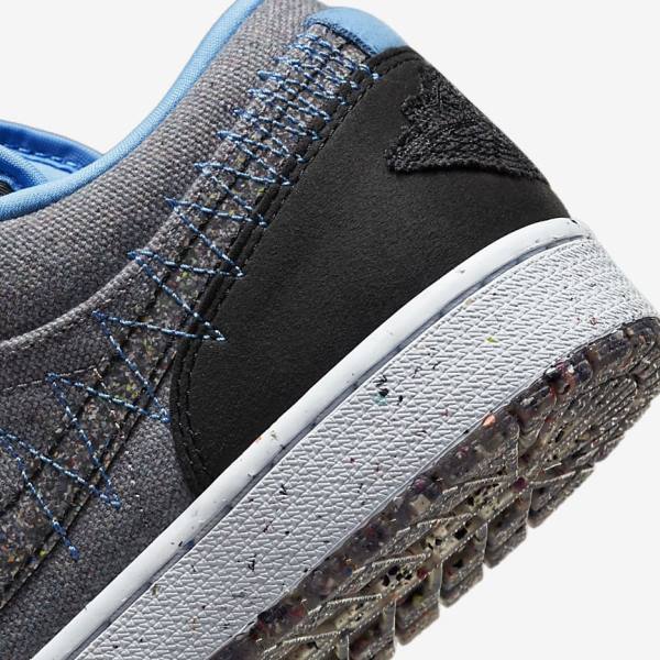 Nike Air Jordan 1 Low SE Sneakers Herren Grau Schwarz Blau | NK965TWD