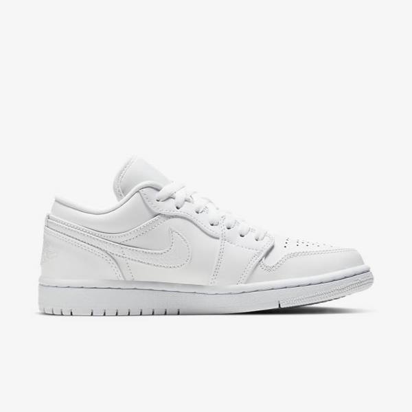 Nike Air Jordan 1 Low Sneakers Damen Weiß | NK061WGH