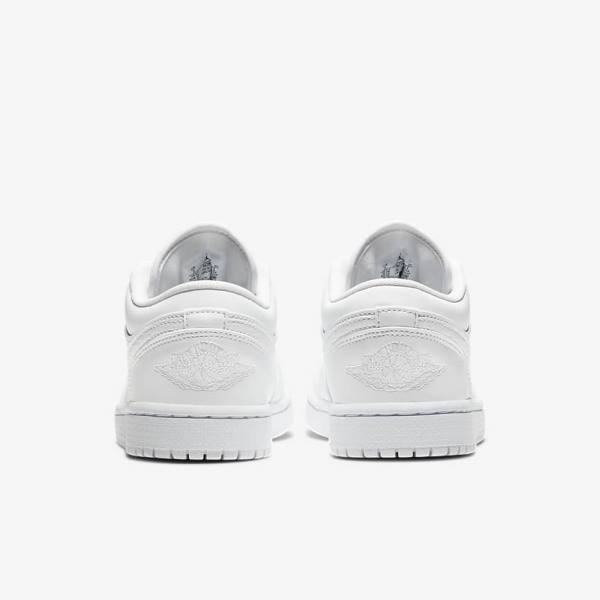 Nike Air Jordan 1 Low Sneakers Damen Weiß | NK061WGH