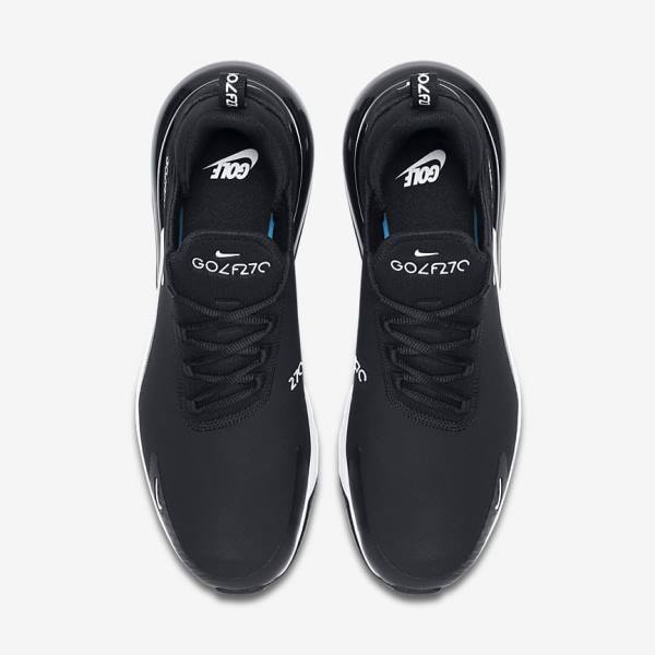 Nike Air Max 270 G Golfschuhe Herren Schwarz Weiß | NK391KAM