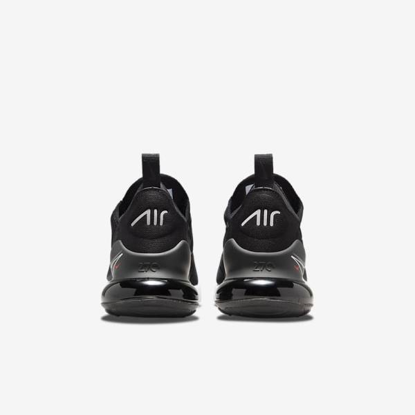 Nike Air Max 270 Older Sneakers Kinder Schwarz Grau | NK830SIG