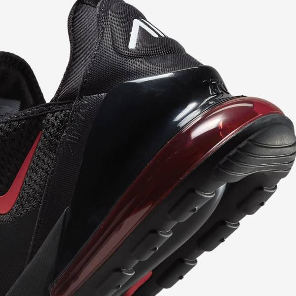 Nike Air Max 270 Sneakers Herren Schwarz Weiß Rot | NK798FGM