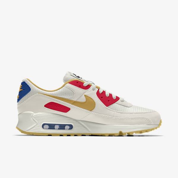 Nike Air Max 90 By You Custom Sneakers Damen Mehrfarbig | NK419DIP