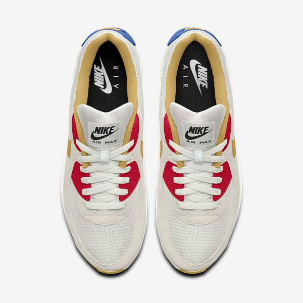 Nike Air Max 90 By You Custom Sneakers Damen Mehrfarbig | NK419DIP