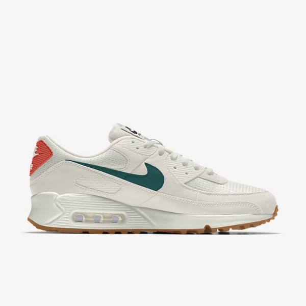 Nike Air Max 90 By You Custom Sneakers Damen Mehrfarbig | NK670HMX