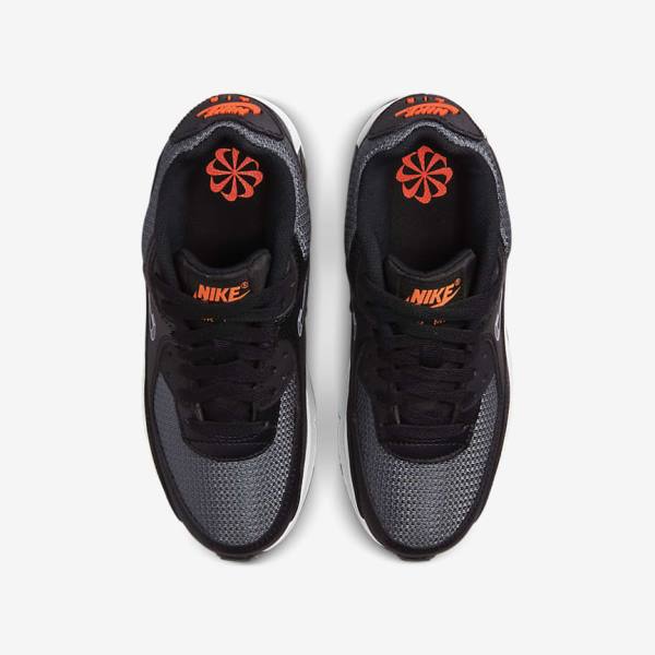 Nike Air Max 90 Older Sneakers Kinder Orange | NK825LVA