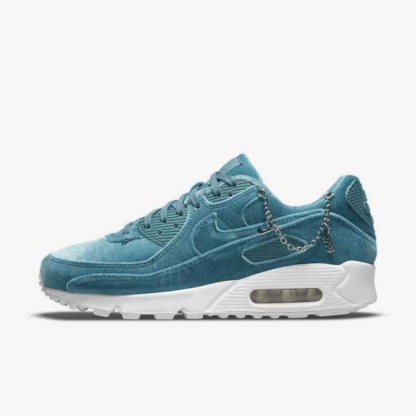 Nike Air Max 90 Premium Sneakers Damen Metal | NK356NOR