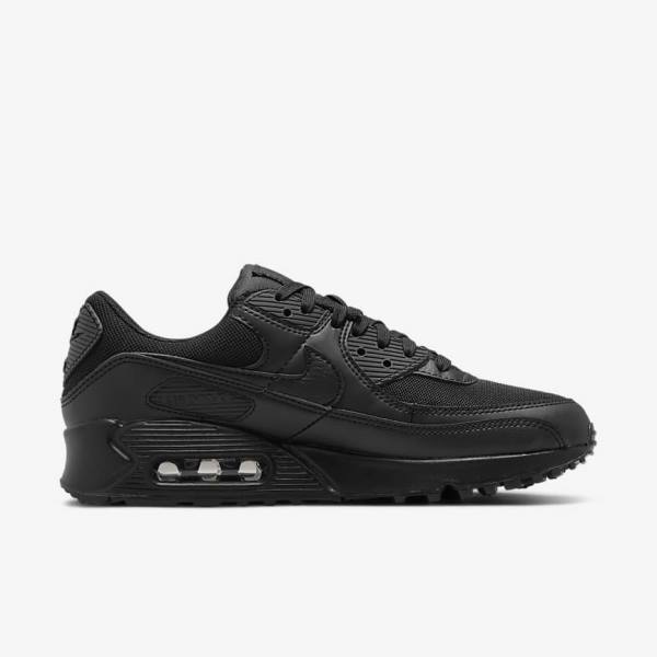 Nike Air Max 90 Sneakers Damen Schwarz | NK251DGO