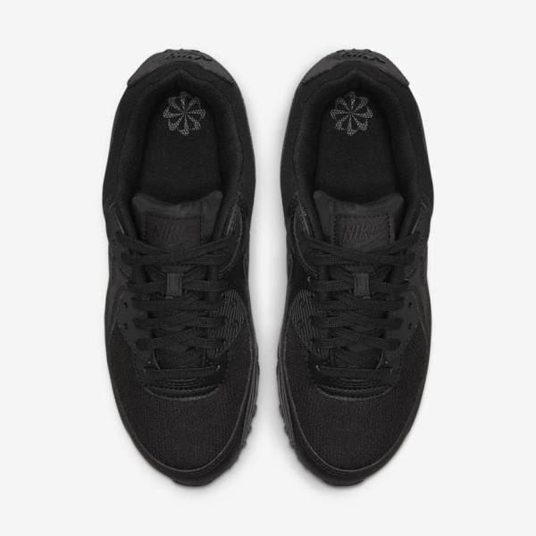 Nike Air Max 90 Sneakers Damen Schwarz | NK251DGO