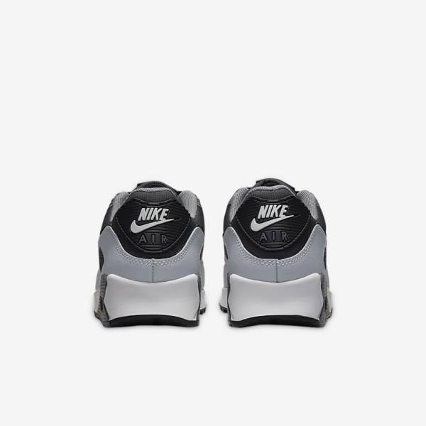 Nike Air Max 90 Sneakers Herren Dunkelgrau Schwarz | NK205WHC