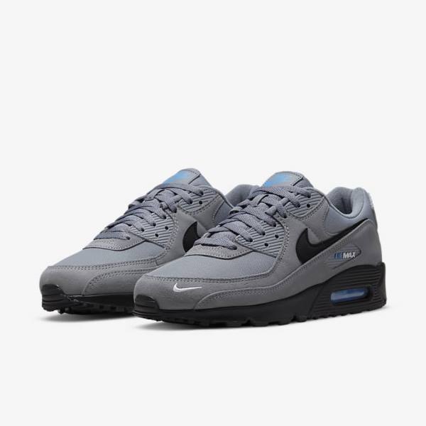 Nike Air Max 90 Sneakers Herren Metal | NK185CAG