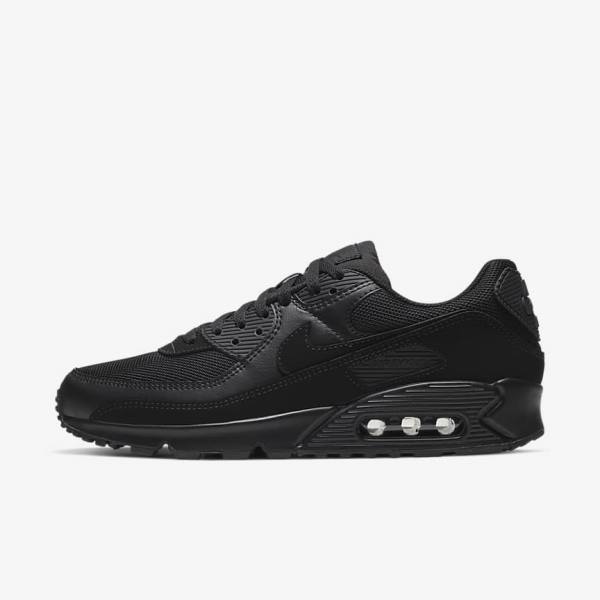 Nike Air Max 90 Sneakers Herren Schwarz | NK497IAD