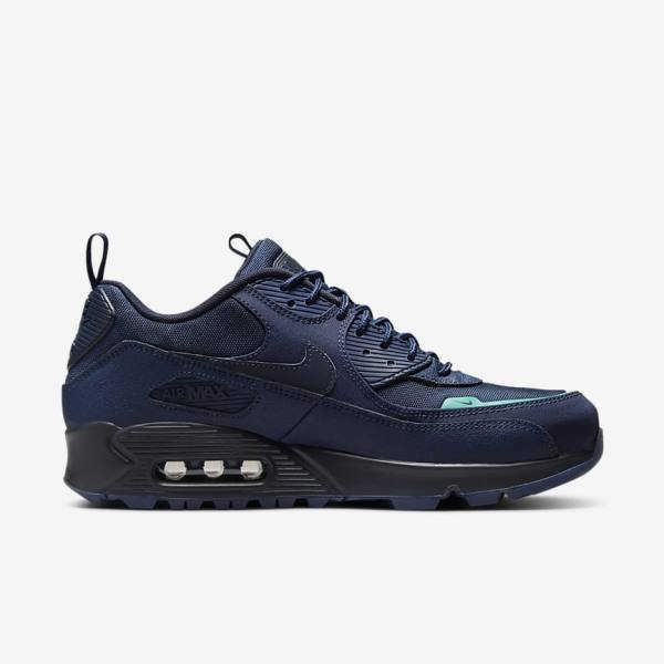 Nike Air Max 90 Surplus Sneakers Herren Navy | NK190EDY