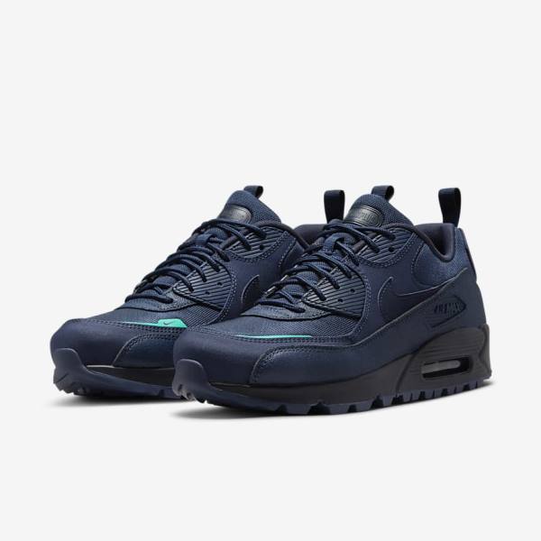 Nike Air Max 90 Surplus Sneakers Herren Navy | NK190EDY